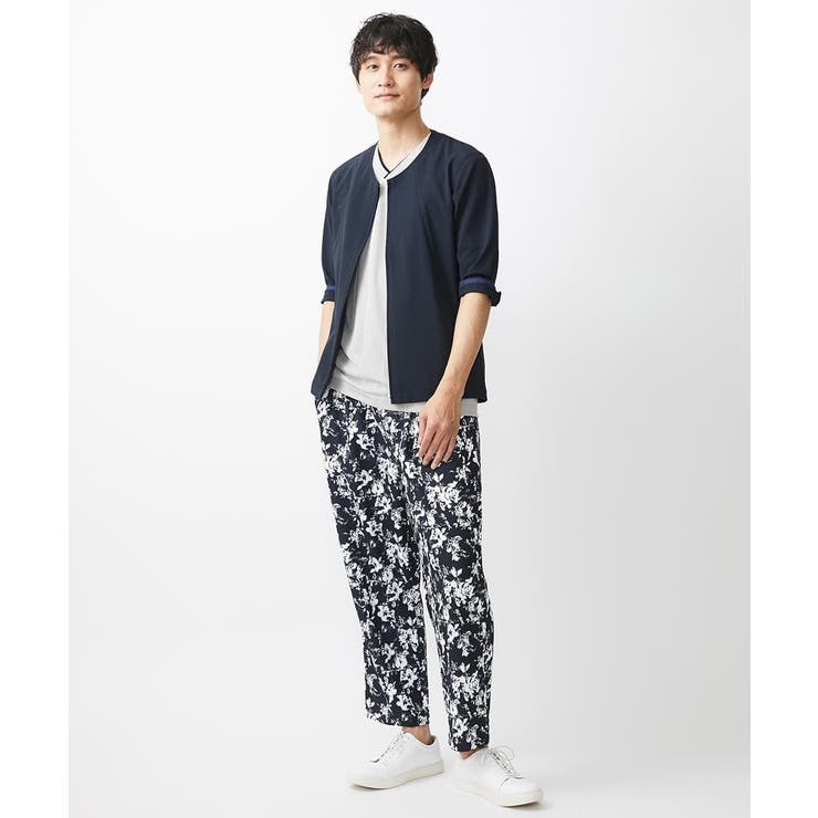 【残りわずか】７分袖ノーカラーブルゾン | MK MICHEL KLEIN homme | 詳細画像17 