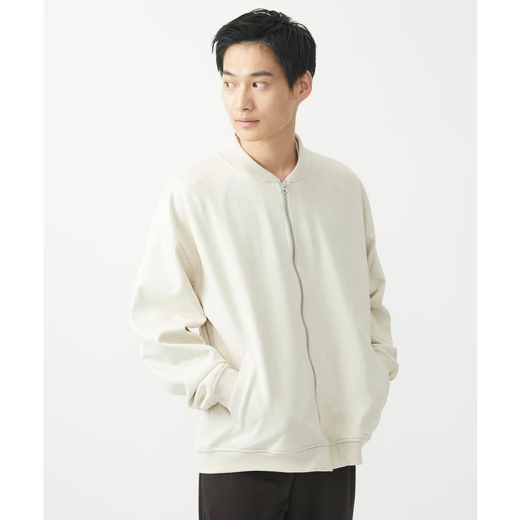 MA-1ブルゾン / ポンチスエードジャージ | MK MICHEL KLEIN homme | 詳細画像15 