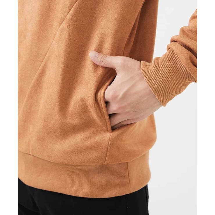 【残りわずか/秋春兼用】プルオーバーパーカー/ポンチスエード | MK MICHEL KLEIN homme | 詳細画像7 