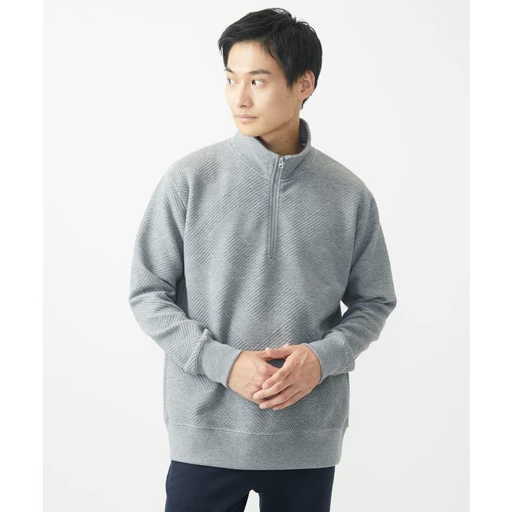ハーフジッププルオーバー/イントレチャートフクレジャガード | MK MICHEL KLEIN homme | 詳細画像8 