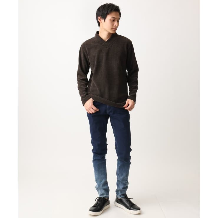 ショールカラーカットソー / モールケーブル | MK MICHEL KLEIN homme | 詳細画像8 