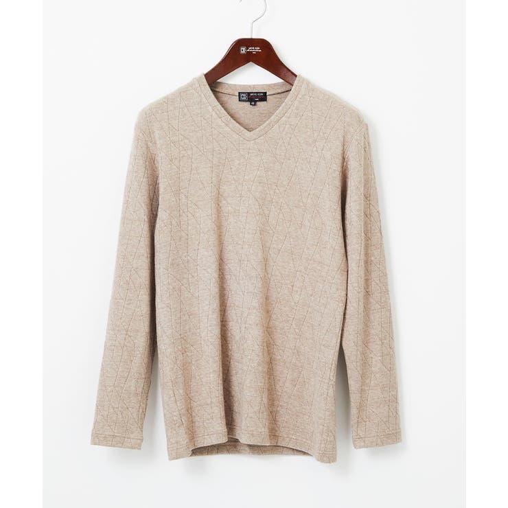 ソフトモザイクデザインカットソー | MK MICHEL KLEIN homme | 詳細画像1 