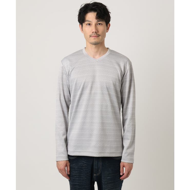 ZIGZAGジャガードカットソー | MK MICHEL KLEIN homme | 詳細画像10 