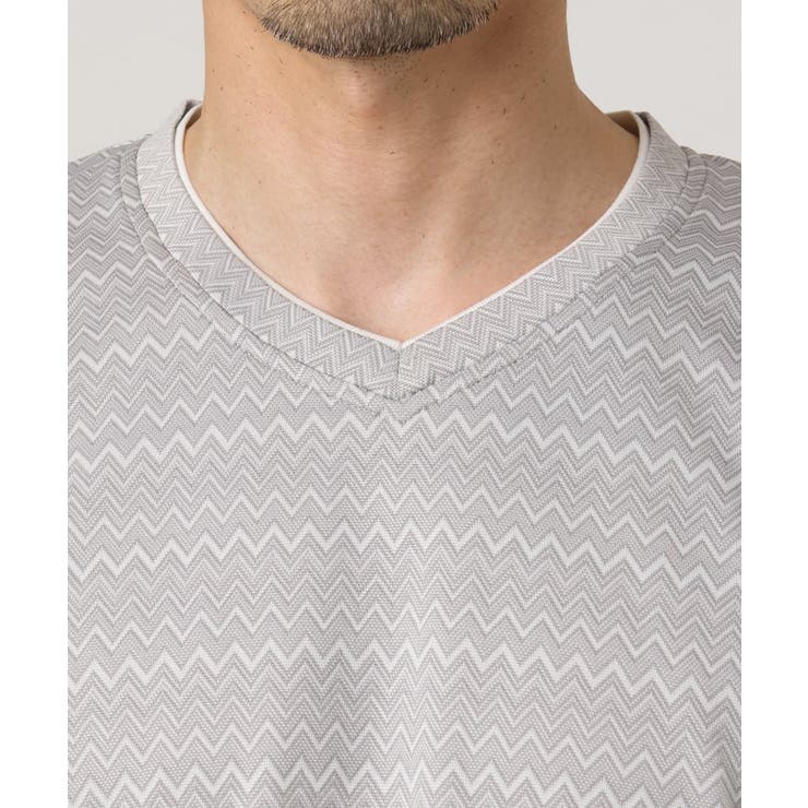 ZIGZAGジャガードカットソー | MK MICHEL KLEIN homme | 詳細画像5 