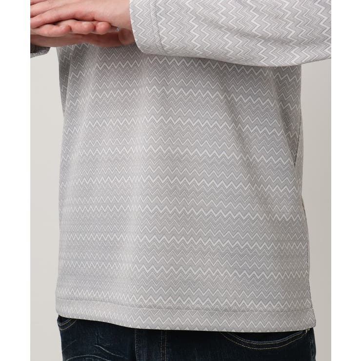 ZIGZAGジャガードカットソー | MK MICHEL KLEIN homme | 詳細画像7 