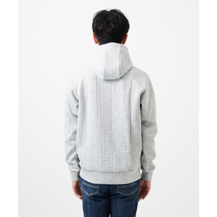 ケーブルニットコンビパーカー | MK MICHEL KLEIN homme | 詳細画像14 