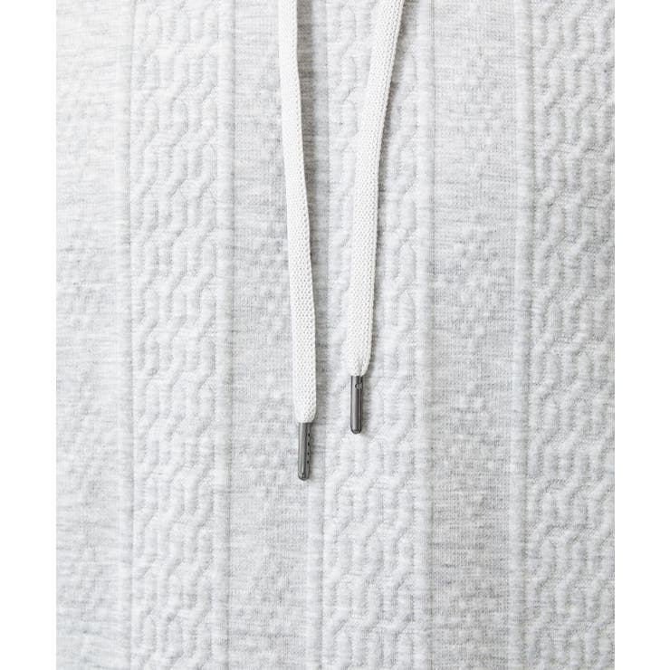 ケーブルニットコンビパーカー | MK MICHEL KLEIN homme | 詳細画像18 