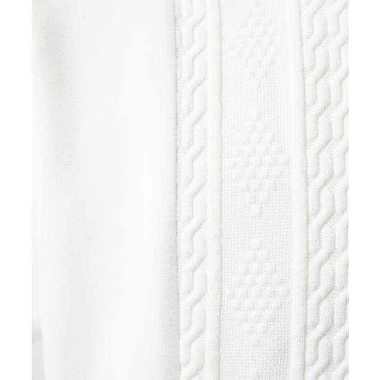 ケーブルニットコンビパーカー | MK MICHEL KLEIN homme | 詳細画像2 