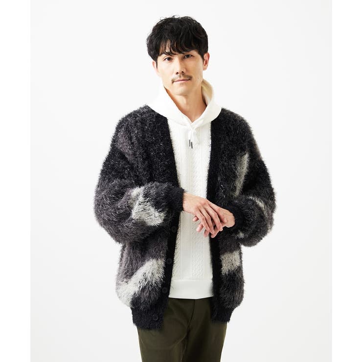 ケーブルニットコンビパーカー | MK MICHEL KLEIN homme | 詳細画像6 