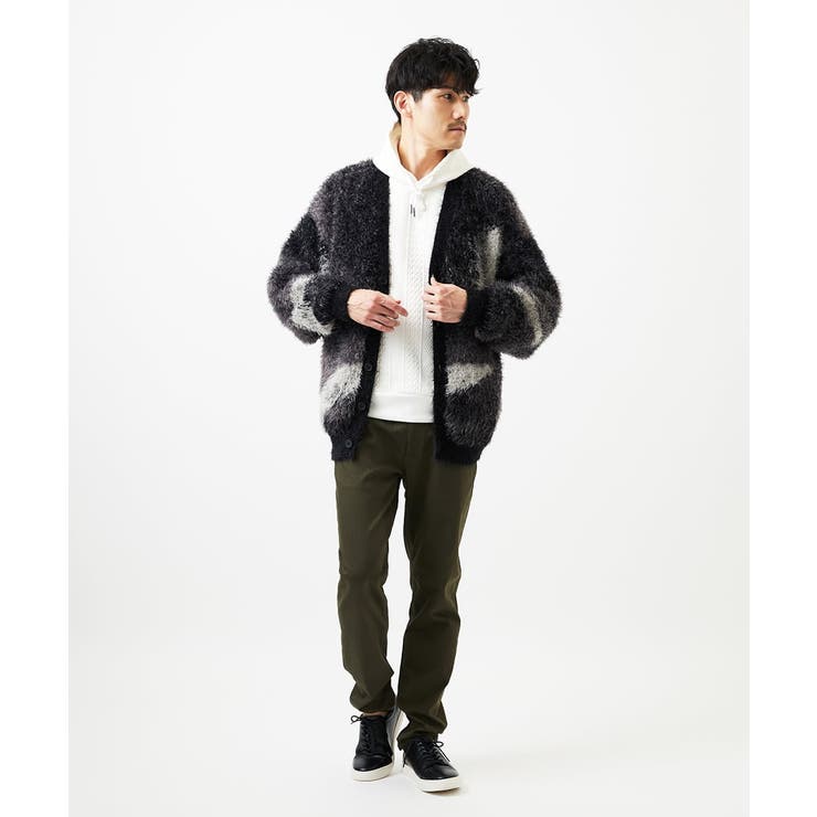 ケーブルニットコンビパーカー | MK MICHEL KLEIN homme | 詳細画像7 