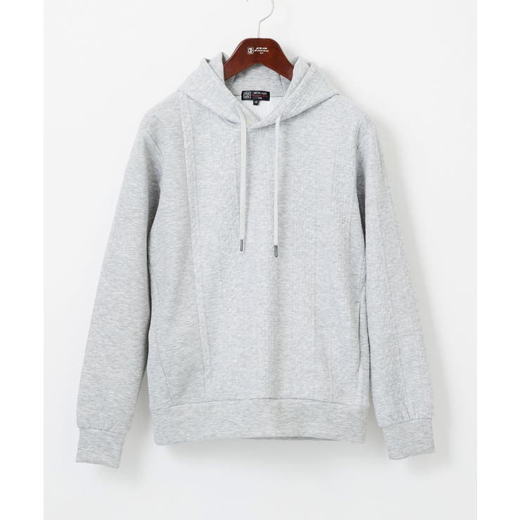 ケーブルニットコンビパーカー | MK MICHEL KLEIN homme | 詳細画像8 