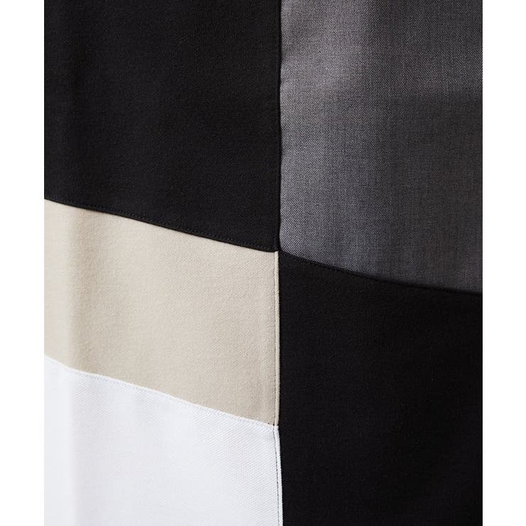 【ゆったりサイズ】ブロック切り替え長袖カットソー | MK MICHEL KLEIN homme | 詳細画像13 