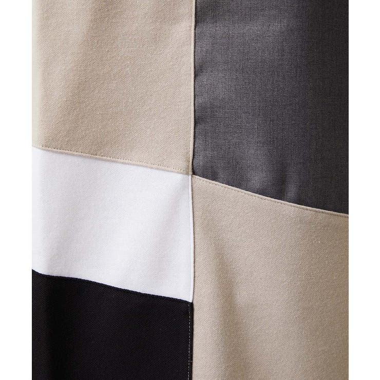 【ゆったりサイズ】ブロック切り替え長袖カットソー | MK MICHEL KLEIN homme | 詳細画像3 