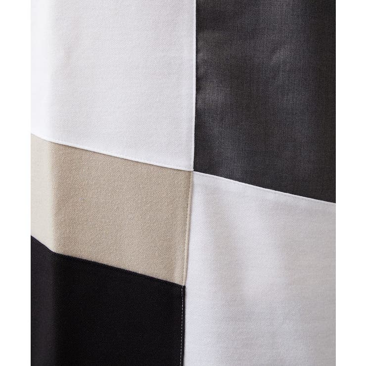 【ゆったりサイズ】ブロック切り替え長袖カットソー | MK MICHEL KLEIN homme | 詳細画像6 