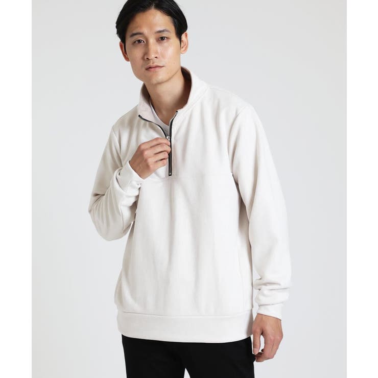 ハーフジップスエード | MK MICHEL KLEIN homme | 詳細画像5 