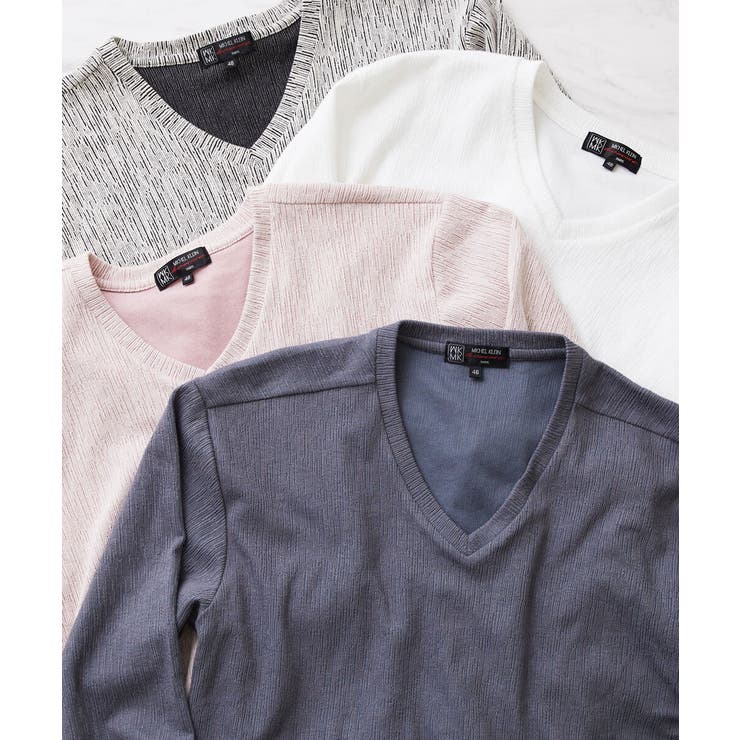 【WEB限定】楊柳クレープカットソー | MK MICHEL KLEIN homme | 詳細画像23 