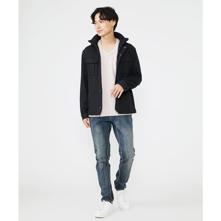 【WEB限定】楊柳クレープカットソー | MK MICHEL KLEIN homme | 詳細画像6 