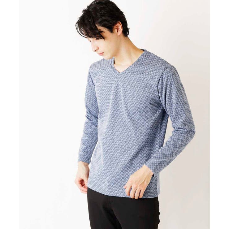 Vネックカットソー 品番 Itkw Mk Michel Klein Homme エムケーミッシェルクランオム のメンズ ファッション通販 Shoplist ショップリスト