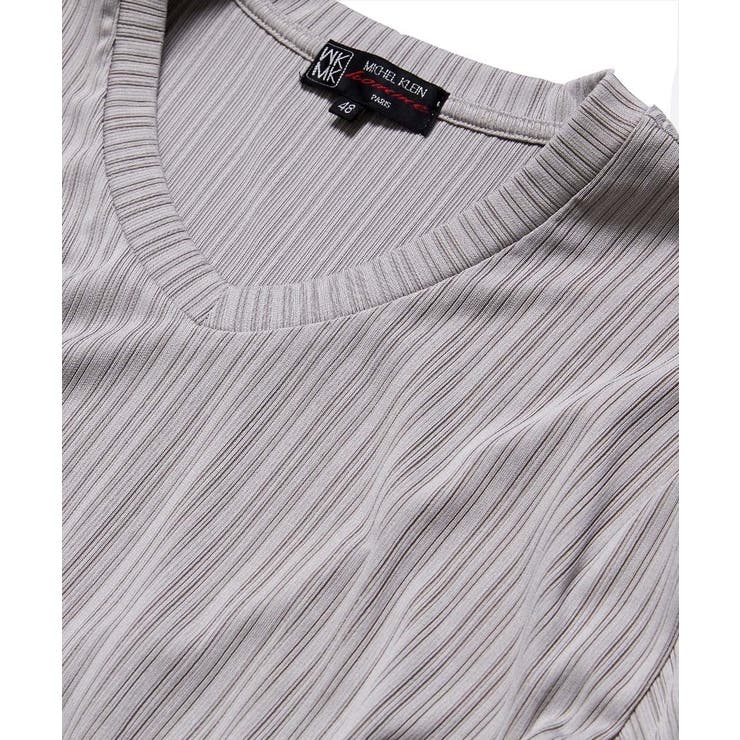 【洗える】テレコ素材カットソー | MK MICHEL KLEIN homme | 詳細画像6 
