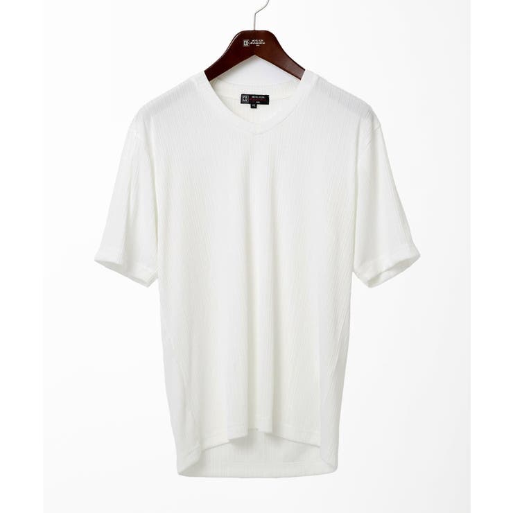 ホワイト | 【洗える】テレコ素材カットソー | MK MICHEL KLEIN homme
