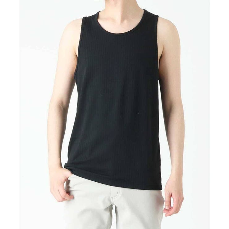 【洗える】テレコタンクトップ | MK MICHEL KLEIN homme | 詳細画像3 