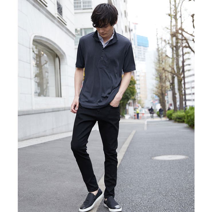 レイヤードポロシャツ[品番：ITKW0004450]｜MK MICHEL KLEIN