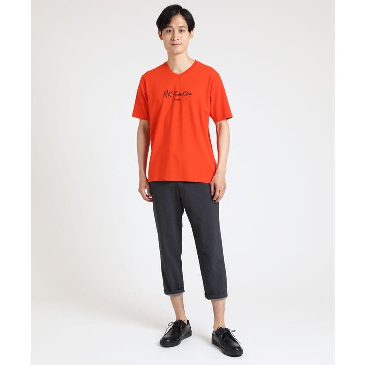 ブランドロゴカットソー / シルキーテンジク | MK MICHEL KLEIN homme | 詳細画像3 