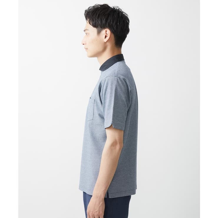 【大きいサイズあり】ポロシャツ/TCメランジ | MK MICHEL KLEIN homme | 詳細画像11 
