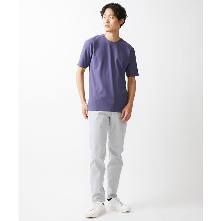 テレコクルーネックカットソー | MK MICHEL KLEIN homme | 詳細画像4 