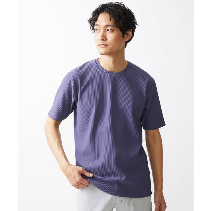 テレコクルーネックカットソー | MK MICHEL KLEIN homme | 詳細画像5 