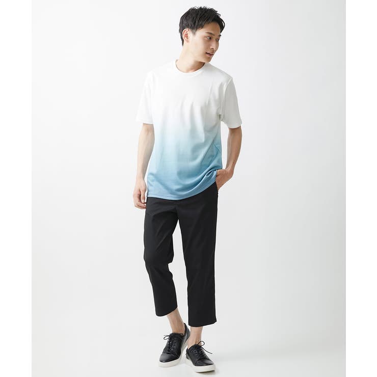 【大きいサイズあり】グラデーションカットソー / 昇華プリント | MK MICHEL KLEIN homme | 詳細画像6 