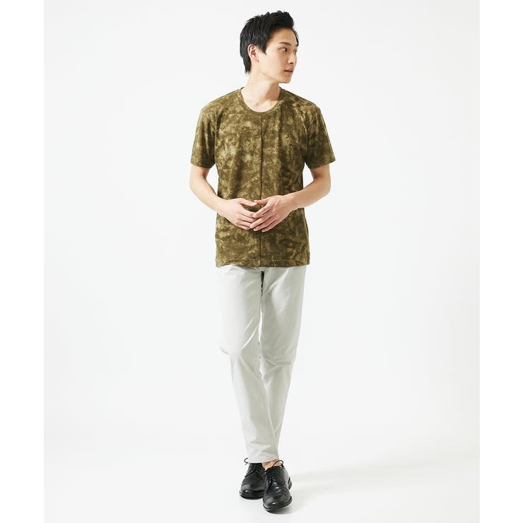 【洗える】 ダスティーウォールTシャツ | MK MICHEL KLEIN homme | 詳細画像2 