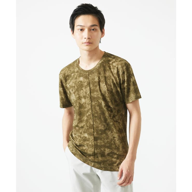 【洗える】 ダスティーウォールTシャツ | MK MICHEL KLEIN homme | 詳細画像3 