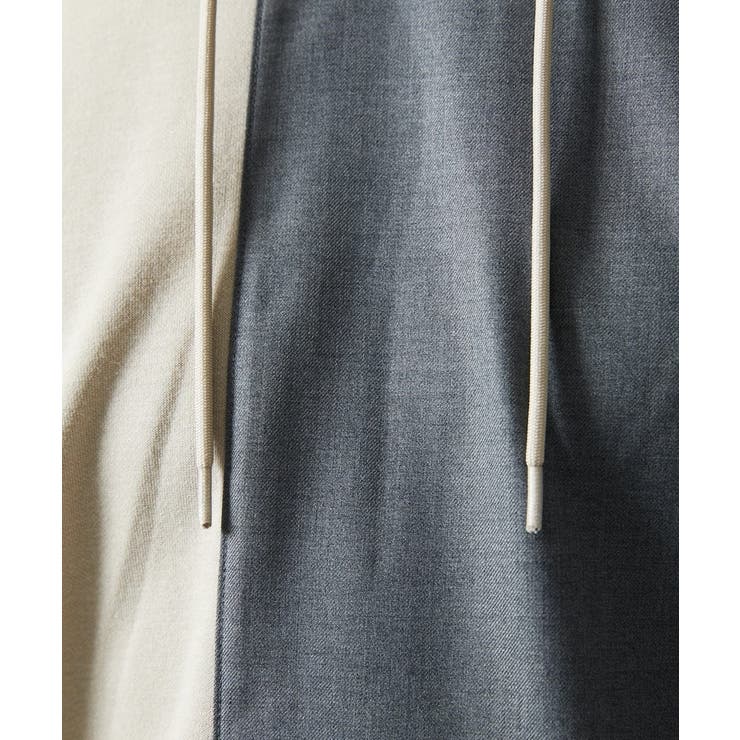 【接触冷感】COOLタッチブロックプルオーバーパーカー | MK MICHEL KLEIN homme | 詳細画像8 