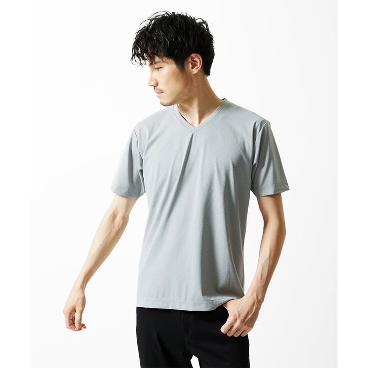 ライトグレー | 【接触冷感】ブレードジャガードカットソー | MK MICHEL KLEIN homme