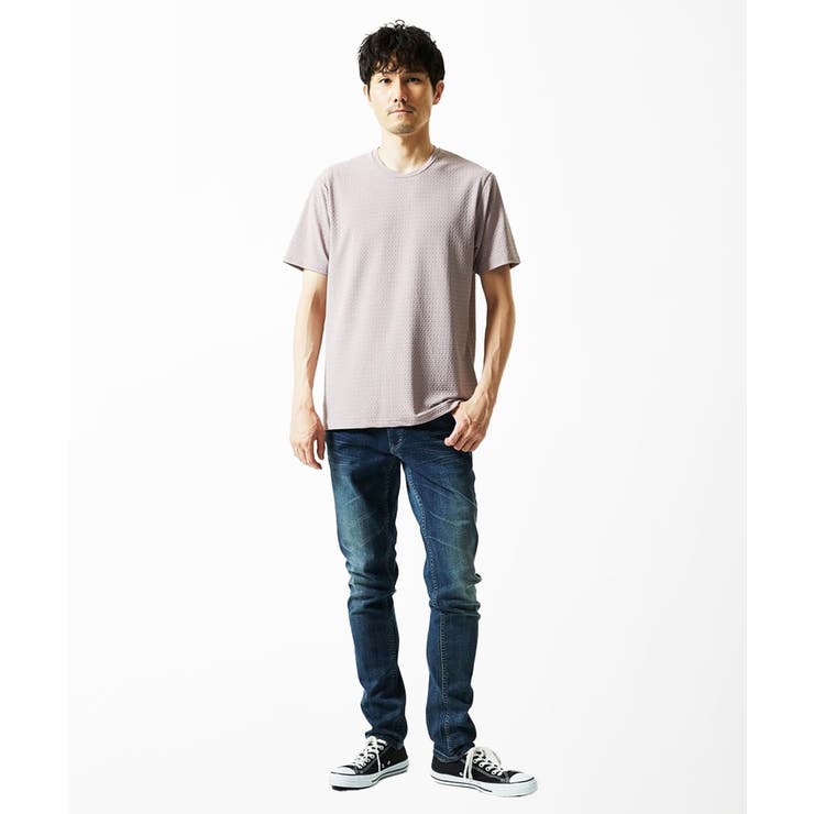 【接触冷感】ティサ―ジュジャガードカットソー | MK MICHEL KLEIN homme | 詳細画像2 