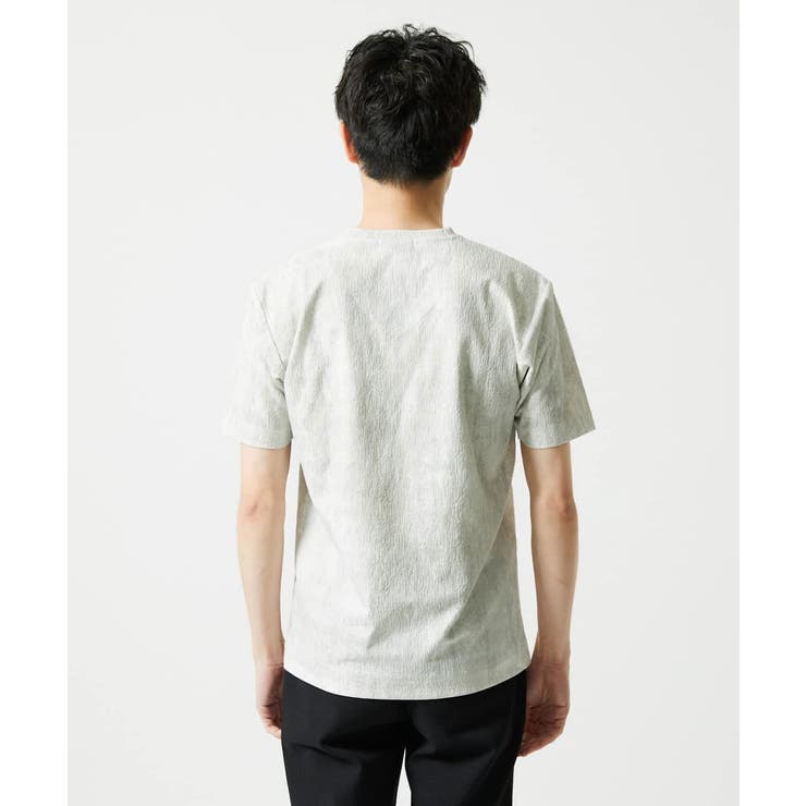 【洗える】ジャガードカットソー | MK MICHEL KLEIN homme | 詳細画像15 