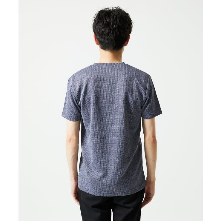 【洗える】ワッフルカットソー | MK MICHEL KLEIN homme | 詳細画像12 