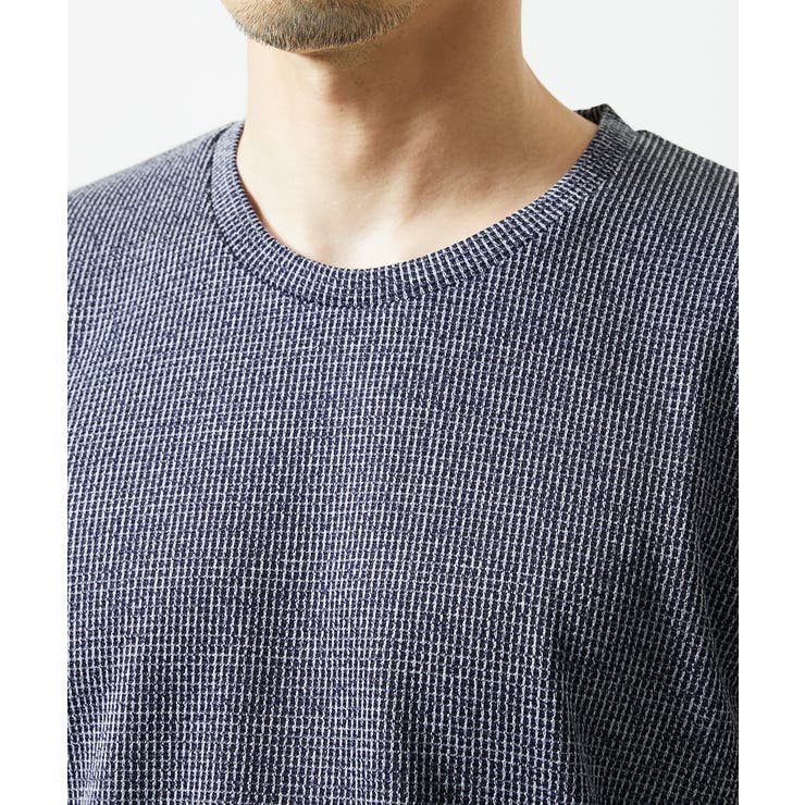 【洗える】ワッフルカットソー | MK MICHEL KLEIN homme | 詳細画像13 
