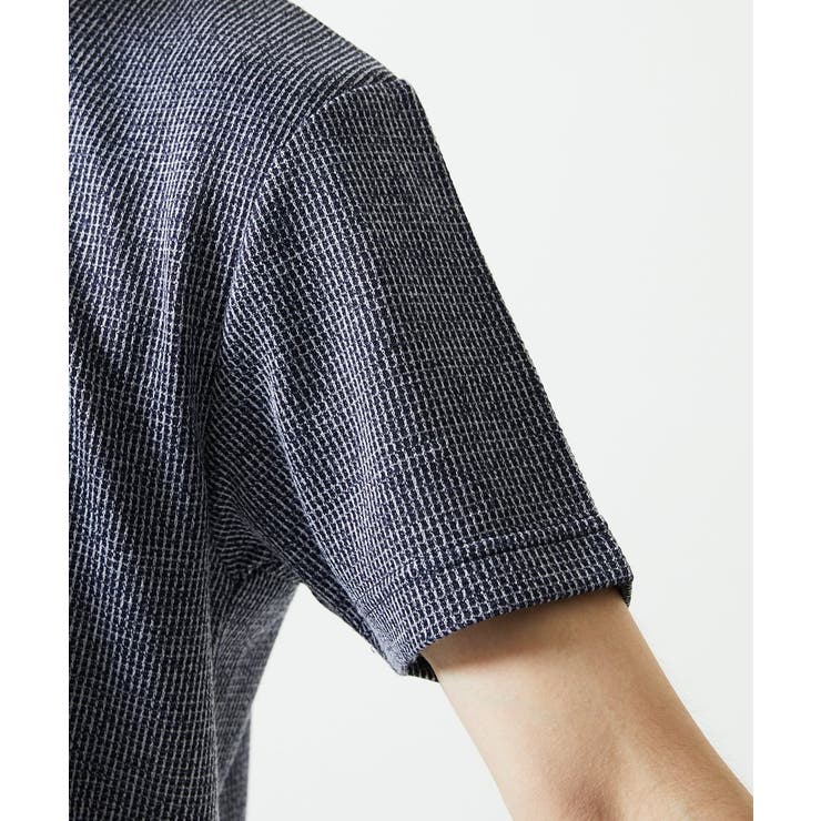 【洗える】ワッフルカットソー | MK MICHEL KLEIN homme | 詳細画像14 