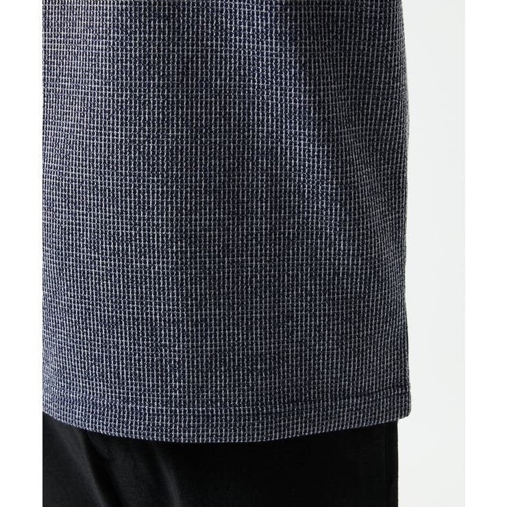 【洗える】ワッフルカットソー | MK MICHEL KLEIN homme | 詳細画像15 