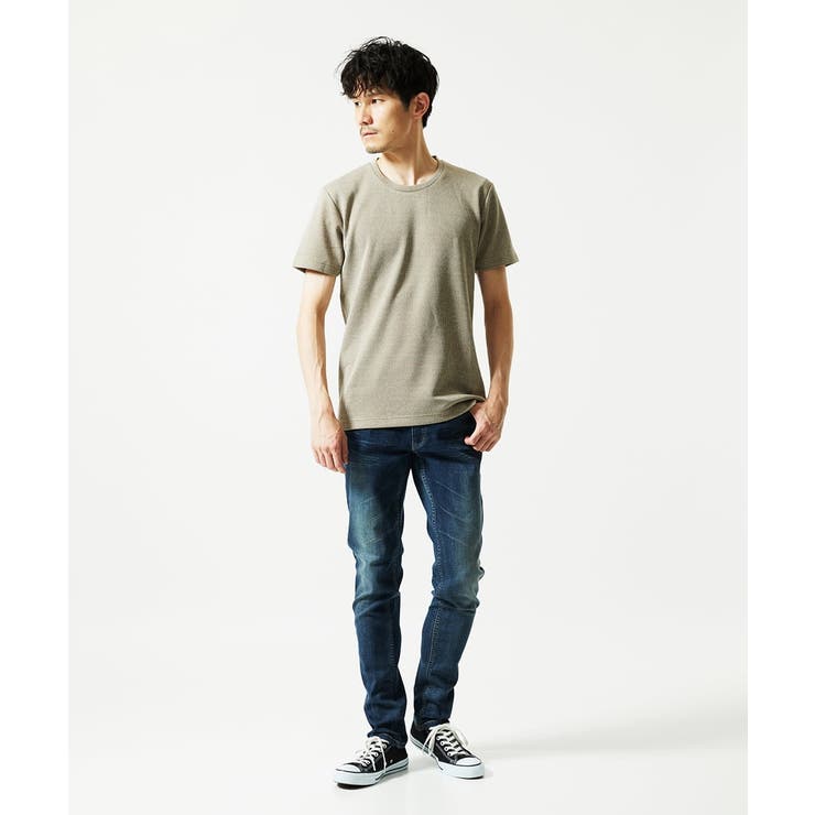 【洗える】ワッフルカットソー | MK MICHEL KLEIN homme | 詳細画像3 