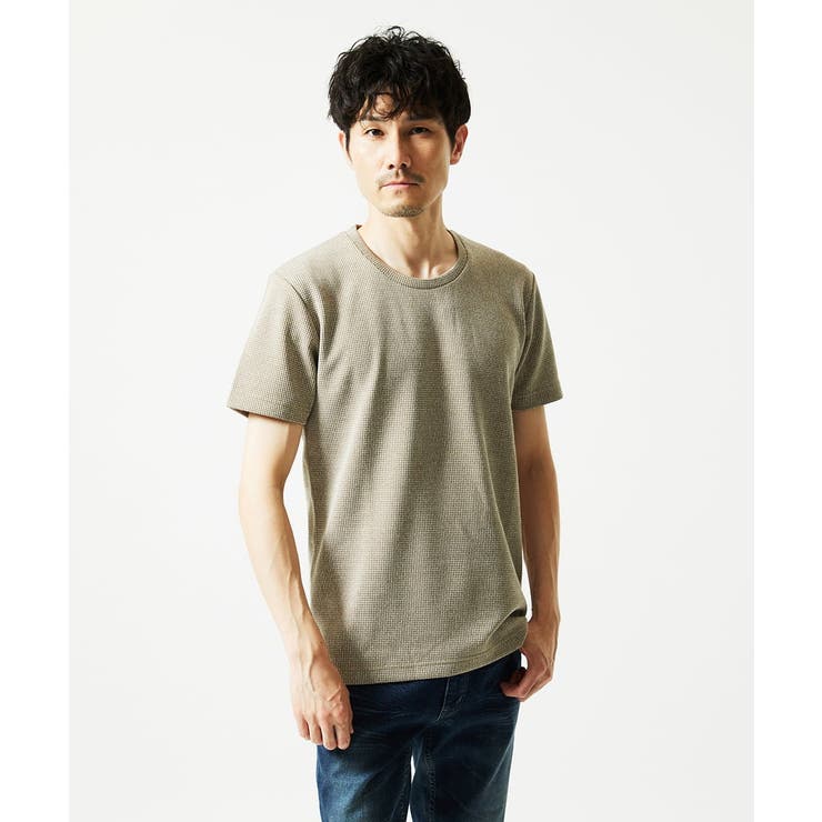 【洗える】ワッフルカットソー | MK MICHEL KLEIN homme | 詳細画像4 