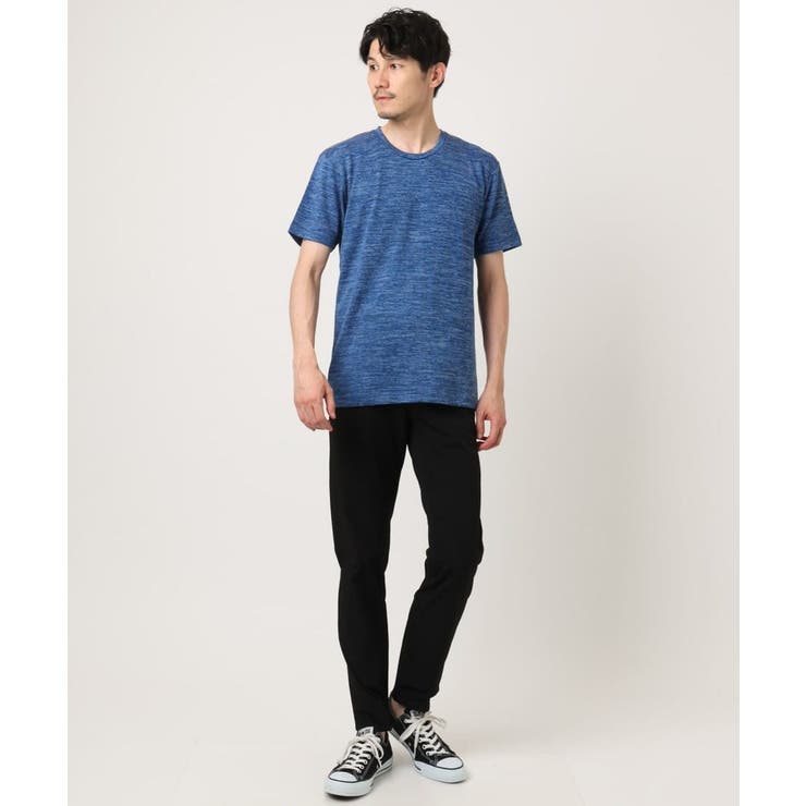 メランジ調クルーネックTシャツ | MK MICHEL KLEIN homme | 詳細画像2 