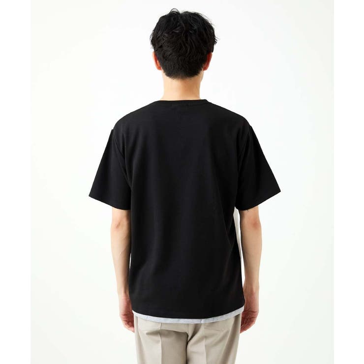 【接触冷感】COOLタッチブロックTシャツ | MK MICHEL KLEIN homme | 詳細画像9 