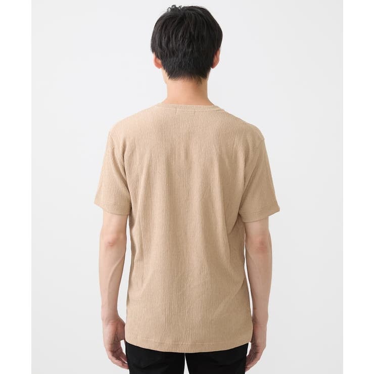 ジャージVネックカットソー | MK MICHEL KLEIN homme | 詳細画像4 