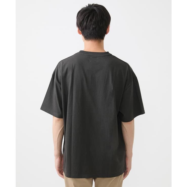 【残りわずか／ゆったりサイズ／ユニセックスで着られる】アニマル刺繍Tシャツ | MK MICHEL KLEIN homme | 詳細画像4 