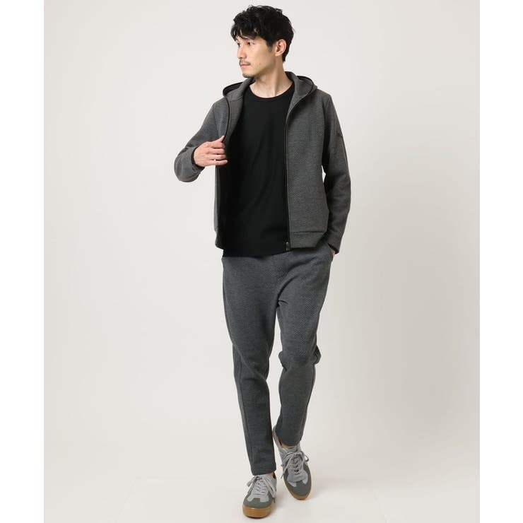 【洗える】ストライプテレコクルーネックカットソー | MK MICHEL KLEIN homme | 詳細画像15 