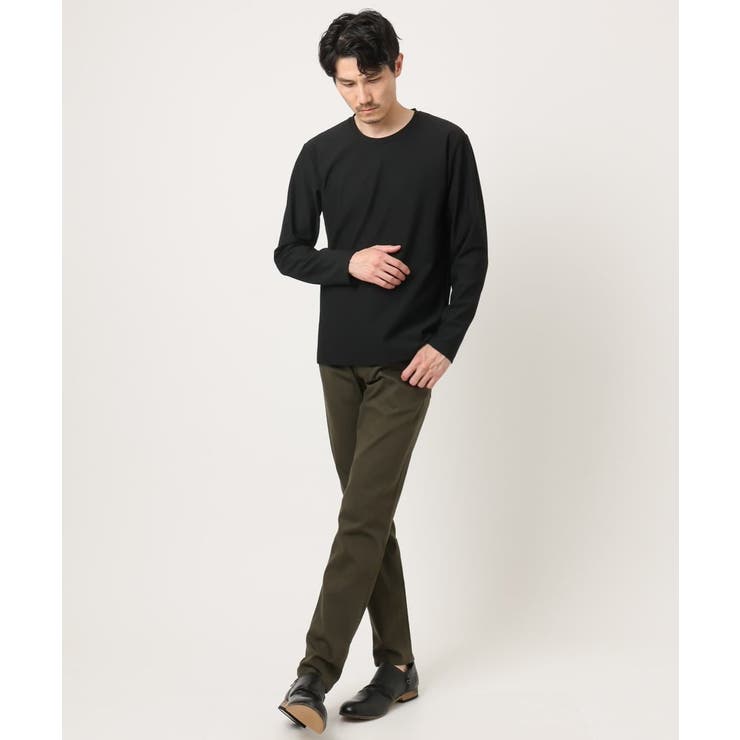 【洗える】ストライプテレコクルーネックカットソー | MK MICHEL KLEIN homme | 詳細画像7 