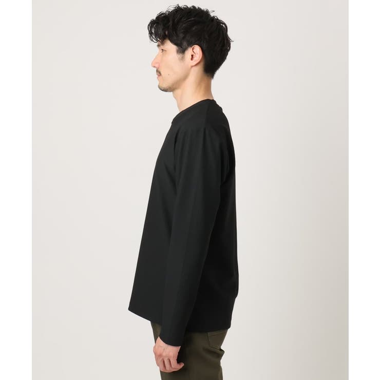 【洗える】ストライプテレコクルーネックカットソー | MK MICHEL KLEIN homme | 詳細画像9 